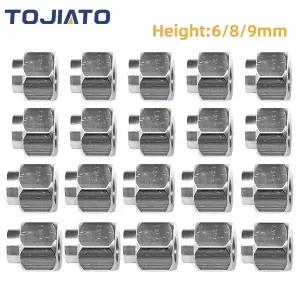 12pcs Openbuilds 편심 스페이서 68mm V-슬롯 레일 V-휠 편심 컬럼 절연 나사 너트 보어 5MM 3D 프린터 부