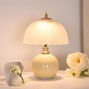 버섯 무드등 스탠드 침실 3색 푸시버튼 무선 책상 테이블 협탁 머리맡 스위치 모델