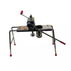 더블 우동 가정용 굵기조절 스테인레스스틸 막국수 파이 제면기 베어링 국수기계 파스타 수동