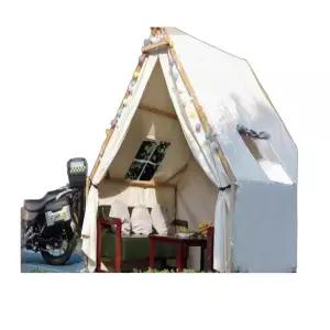 방갈로 삼각형 텐트 야외 바베큐 캠핑 천막 글램핑