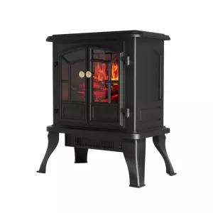 전기 불멍 히터 LED 전열기구 온풍기 벽난로