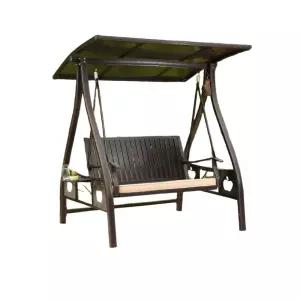 테라스 2인용 카페 펜션 야외흔들의자 인테리어 벤치