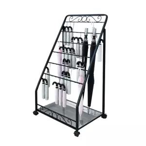 계단식 꽂이 걸이 정리함 이동식 철제 보관 거치대 대용량 우산