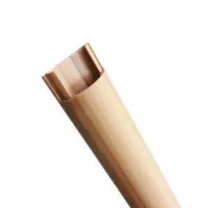 전선몰딩 선정리 바닥몰드 케이블 반달 우드 중 1입