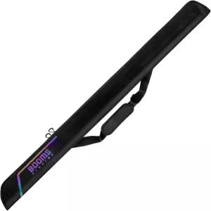 붐스 낚시 PB3 4.4피트~5피트 낚싯대 케이스 튼튼한 양방향 지퍼가 달린 휴대용 접이식 0.6피트/8인치 확장