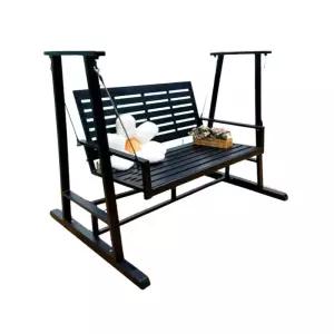 야외 발코니 의자 철제 흔들 그네 안락
