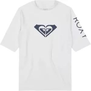 록시 걸스 반팔 통 하트 래쉬가드 셔츠 UPF 50+ 자외선 차단 퀵 드라이