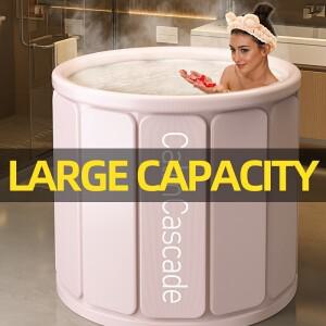 휴대용 접이식 욕조 초강력 단열, 설치 필요 무, 가정 및 수영장 사용에 이상적, 얼음 온수 목욕에 다용도