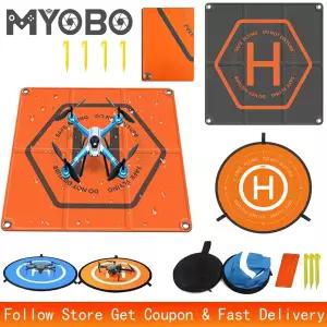 호환 MYOBO 드론 랜딩 패드 DJI 에어 매빅 네오 드론 패드 팬텀 헬리콥터 쿼드콥터 용 접이식 착륙 플랫폼