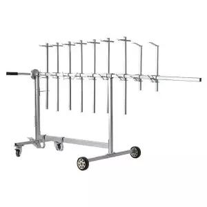 범퍼거치대 도장거치대 범버 카센터 회전식 범퍼랙