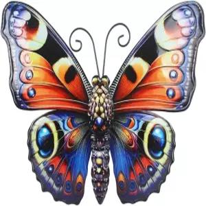 대형 나비 메탈 벽장식 정원 테라스 울타리 실외 인테리어 벽아트 조각 장식품
