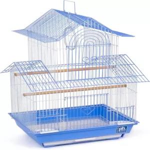 프레뷰 헨드릭스 SP1720-2 상하이 잉꼬 케이지 블루 앤 화이트