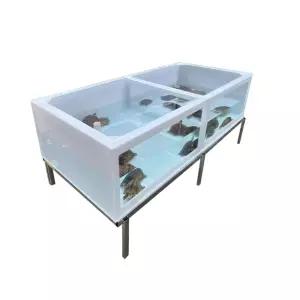 대형 구피 어항 수납장 거북이수조 사육장 반수생 거북이어항