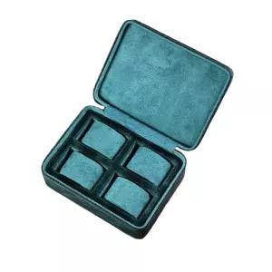 알루미늄 밴드 6 보관 상자 와인더 케이스 가방 와치 그린 보관함 시계