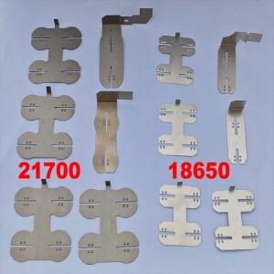 호환 1세트 금속 전기 도구 DIY 액세서리 18V 18650 21700 리튬 배터리 니켈 시트 셀 커넥터