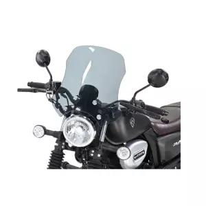 바이크 윈드가드 투명 롱스크린 스크린 보호 윈드 베네트125 장착 실드