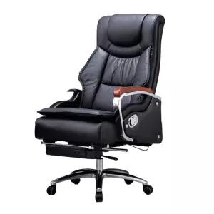 가죽중역의자 CEO의자 편안한 리클라이너 의자 기능 마사지 사무용