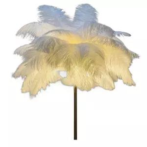 깃털조명 장스텐드 램프 스탠드 북유럽 깃털 침실 무드등 거실