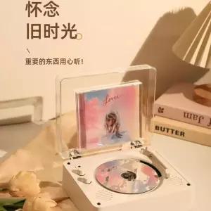 레트로 감성 cd플레이어 휴대용 블루투스 블루투스스피커