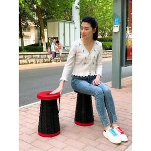 폴딩의자 높이조절 소형 아코디언 의자 경량 캠핑