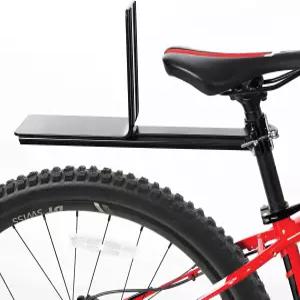 K H 애완동물 제품 여행용 자전거 고양이 및 반려견 바구니용 유니버설 리어 마운트 백팩 블랙 핏