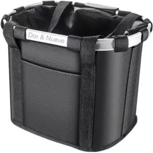 도스 앤 누에브 분리형 반려동물 캐리어가 있는 접이식 자전거 바구니 반려견 러기드 디자인 쇼핑백