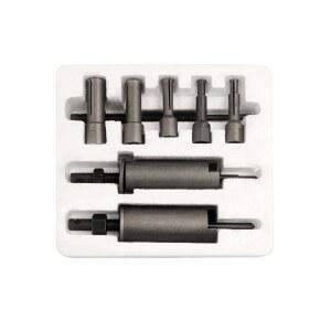 자전거 휠 베어링 교체 수리 추출 세트 튜브 허브 공구 샤프트 풀러