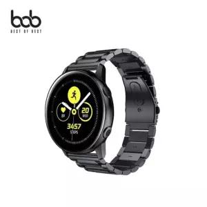 갤럭시워치7 6 5 4 액티브 원터치 메탈릭 밴드 스트랩