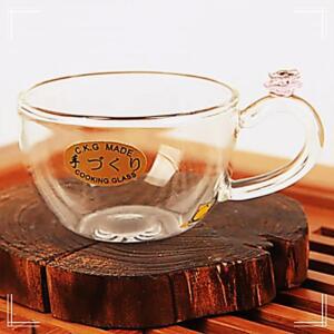 [2개구성] 핑크장미 손잡이 50ml 유리티포트 다도구 유리다기 치카오 유리찻잔 GJW15A350