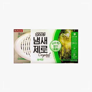 [2개구성] 살라딘 냄새로 크리스탈 숲속향 235g 불스원 방향 화장실 차량 향기좋은 탈취 제 NWE6CDAD