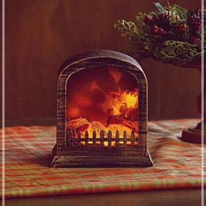 [2개구성] 캥거 모닥불 KA-01 불멍 벽난로 무드등 조명 램프 NWFFKB55