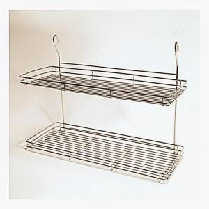 [2개구성] 주공 2단선반 주방 씽크대 컵정리대 그릇 보관 NW2E9B5D