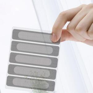 [2개구성] 스티커 6cmx15cm 5매세트 물구멍 촘촘망 롤파입 방충망 테이프 모기장 보수 EWBF6248