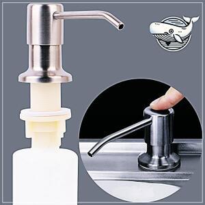 [2개구성] 이디스 스테인리스 세척용 용디스펜스 펌핑 싱크대통 물비누뚜껑 QWFGVBLH