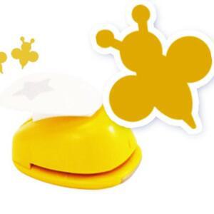 [2개구성] 모양펀치 R-25펀칭규격25mm이내 381 꿀벌 미니펀칭기 별펀치 원펀치 꾸미기펀칭기 IPW27DBB5