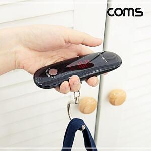 [2개구성] 라이트컴 휴대용 COMS 손 무게측정최대50kg 미니 저울 크레인 후크 LWCB5E00