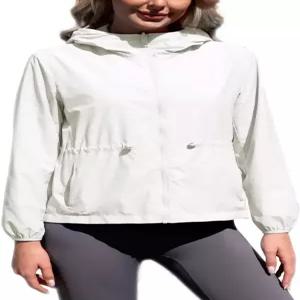 모던 버블 여성용 방수 리버시블 레인 재킷 포켓이 있는 경량 후드 윈드브레이커 아웃도어 휴대용 레인코트