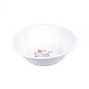 [2개구성] 특대 화장실대야 화이트 학교 관공서 세수대야 욕실대야 세숫대야 LWF7E8A5