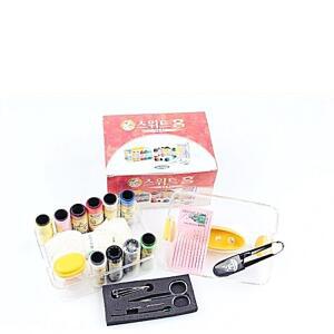 [2개구성] 한양TC 바늘 고리 미용 반지 세트 바느질 반짇 함 스위트홈 실 LW299951