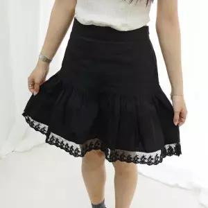 아이우먼 트렌드레이스면치마바지 LTS199M506 빅사이즈 (37005535A)