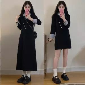 빅사이즈 가을 페이크 반발 예정 레이어링 현물 자켓 영업일 여성