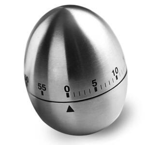 [2개구성] 스테인레스 달걀 에그 조리용 아날로그 계란 타이머 주방 요리 EWB42CC7