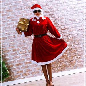 [2개구성] 형 산타복세트 산타복장 산타의상 크리스마스용품 성탄절 산타 성탄용품 원피스 KWB67CE8