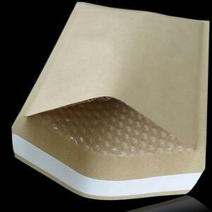 [2개구성] 파손방지 종이 27cmX38cm +4cm 7장 택배 뽁뽁이 안전 에어캡 봉투 EWDCF51A