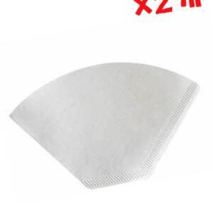 [2개구성] 4-7인용 여과지 화이트 100p X 2개 원두용 원두필터 원두펄프필터 커피필터 EW4BC72F