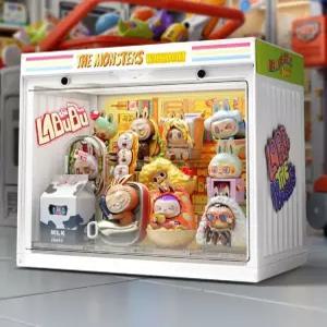 조명 아크릴 컨테이너 미니어쳐 디스플레이 진열장