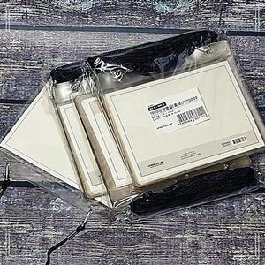 145x113mm 대형 PVC 관광-가로형 3팩30개 문구반점 사원증 비닐 ARWEEBBF7