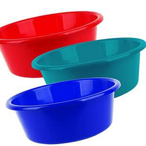 [2개구성] 국산 하모니 컬러 6호 색상랜덤 대야 통 김장 대형 플라스틱 이 다라 고무 KWFH1ISS