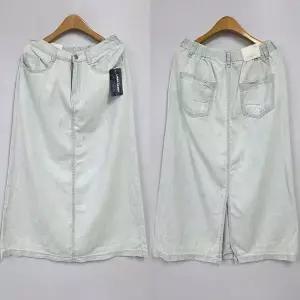 빅사이즈청치마 U619L506 뉴월드화이트데님스커트 DO (36181211A)