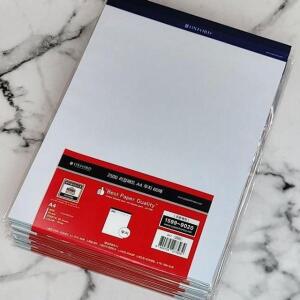 A4 -무 60매 10권 문구반점 제본 대학 공책 AEWB8293C